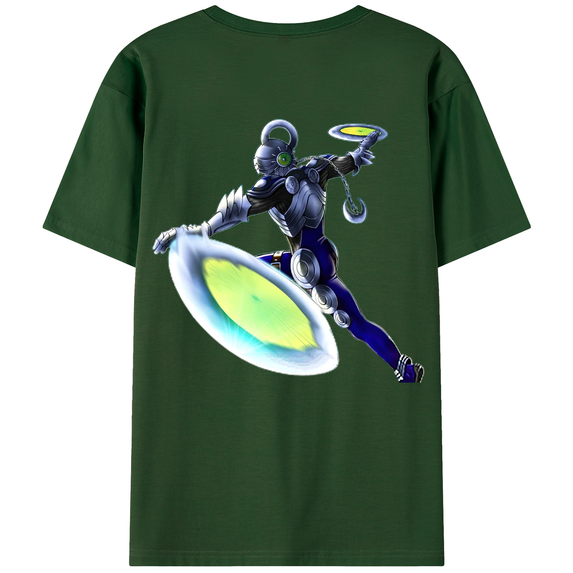 （画像用） 遊☆戯☆王 Yu-Gi-Oh! 綿100％半袖Tシャツ（背面プリント）